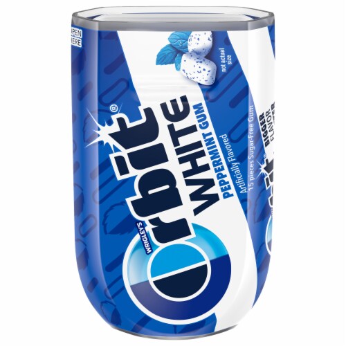 Orbit® White Peppermint Gum Perspective: front