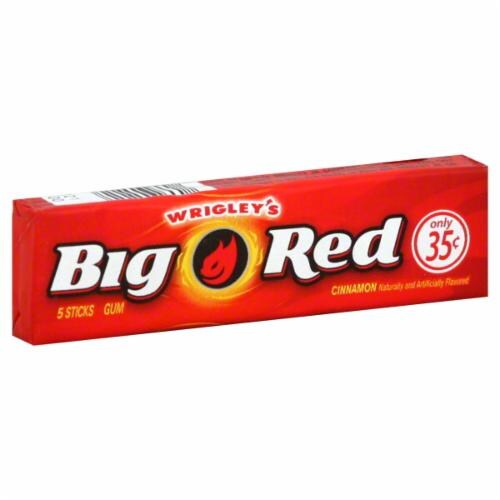 Wrigley's Big Red Gum Perspective: front