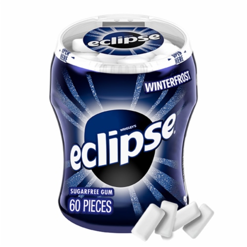 Eclipse Winterfrost Sugar Free Chewing Gum Bottle, 60 ct - Fry's Food Stores