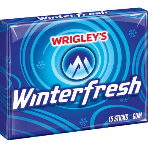 Wrigley's Winterfresh Gum Perspective: front