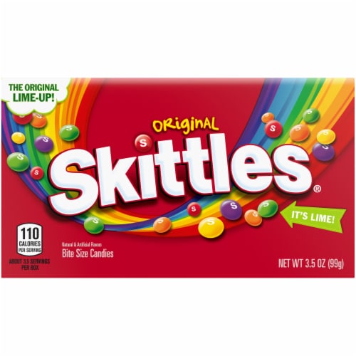 Skittles® Original Chewy Candy Theater Box Perspective: front