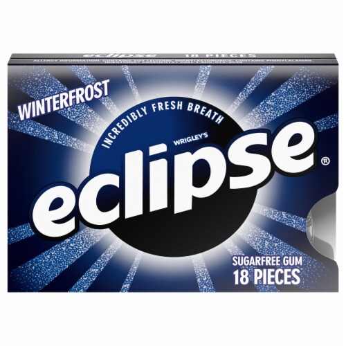 Eclipse 3622 Sugar Free Gum, Winterfrost - Case Of 8 Perspective: front