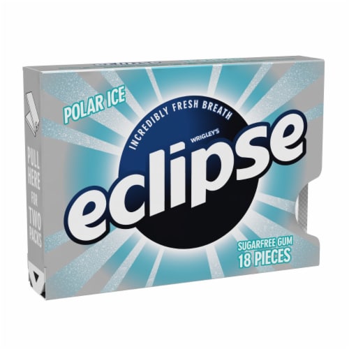 Eclipse Polar Ice Sugarfree Gum Perspective: front