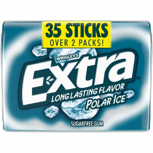 EXTRA Polar Ice Sugar Free Chewing Gum, 35 image pic