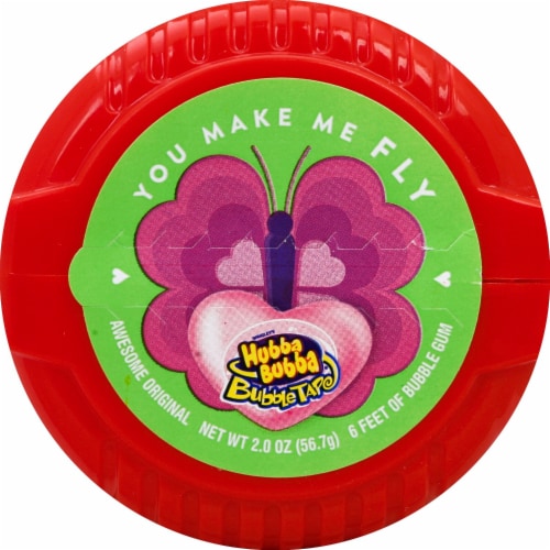 Hubba Bubba Awesome Original Bubble Gum Tape Perspective: front