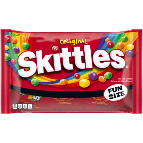 Skittles Original Chewy Candy Fun Size Candy