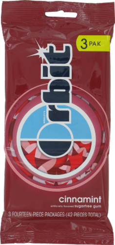 Orbit Cinnamint Gum 42 Count Perspective: front