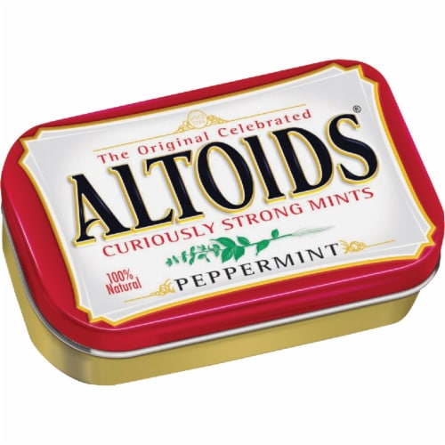 Altoids® Peppermint Mints Perspective: front