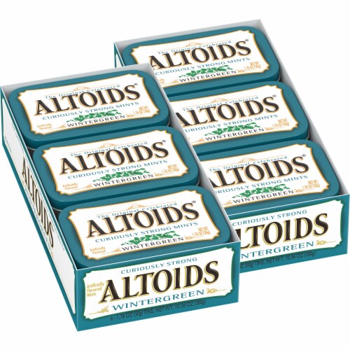 Altoids® Wintergreen Breath Mints Perspective: front
