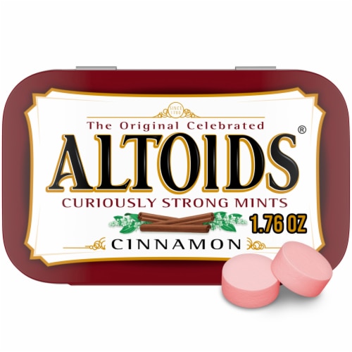 Altoids® Cinnamon Breath Mints Perspective: front