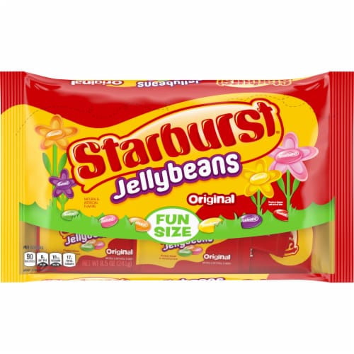 STARBURST Easter Jelly Beans Chewy Candy Fun Size Candy Assortment Bag Perspective: front
