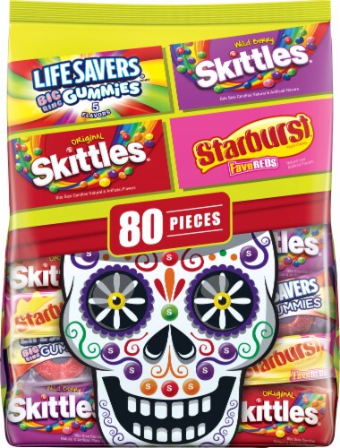 Wrigley's Fruity Variety Pack Halloween Candy Perspective: front