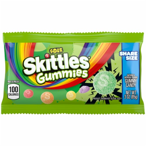Skittles® Sour Gummies Perspective: front