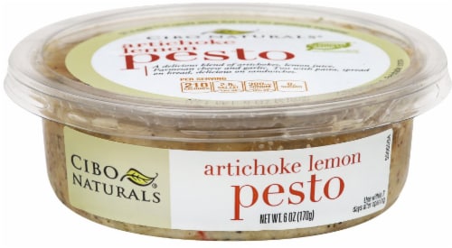 Cibo Naturals Artichoke Lemon Pesto 6 oz Perspective: front