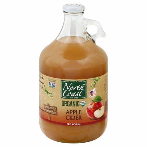 North Coast Organic Apple Cider Perspective: front
