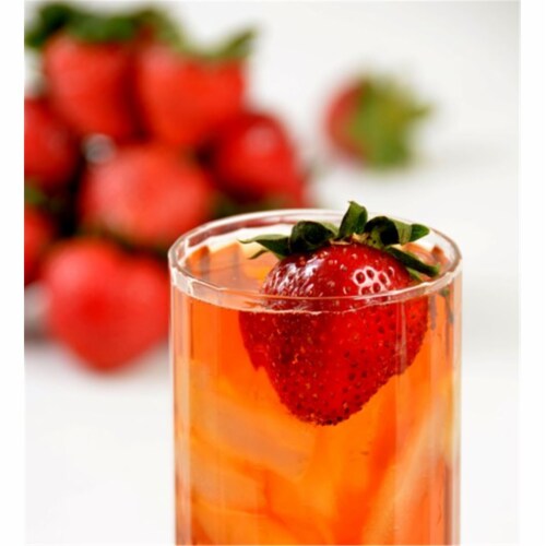 Davidson Organic Tea 5225 Fdsvc Brewed Decaffeinated Wild Straw Tea- 1 Qt. Perspective: front