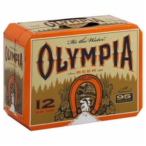Olympia Beer Perspective: front