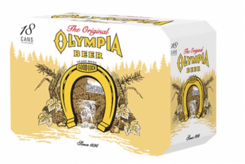 Olympia Original Lager Beer Perspective: front