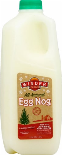 Winder Farms All Natural Egg Nog Perspective: front
