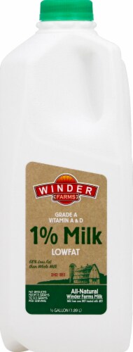 Winder Farms Lowfat 1% Milk Perspective: front