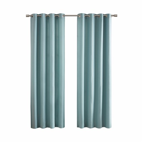 Urban Habitat Morill Thermal Weave Curtains - Spa Perspective: front