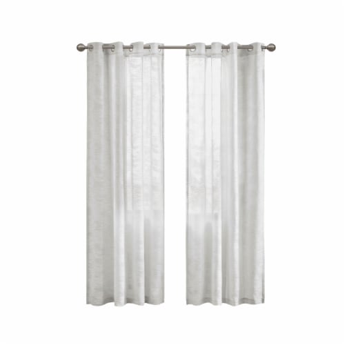 Urban Habitat Woodburgh Curtains - Birch Perspective: front
