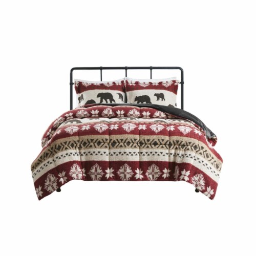 Woolrich sherpa comforter top