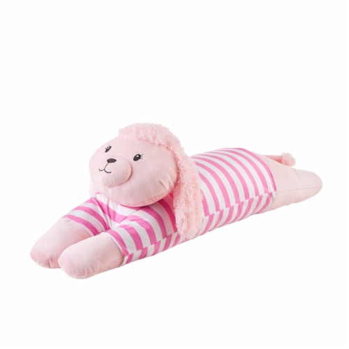 Moonbeams Animal Dog Body Pillow Perspective: front