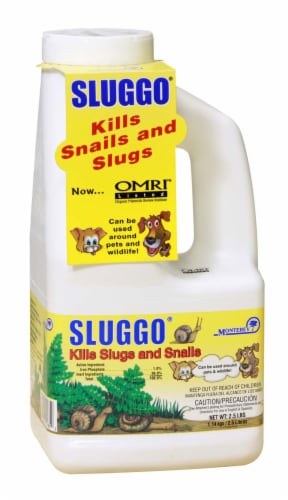 Monterey Sluggo® Snail & Slug Bait and Killer Perspective: front