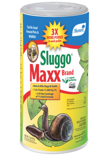 Monterey Sluggo® Maxx Slug and Snail Bait and Killer Perspective: front