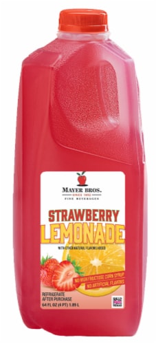 Mayer Bros Strawberry Lemonade Perspective: front