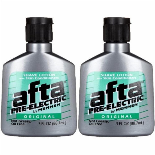 Afta Pre-Electric by Mennen Original Scent Shave Lotion Perspective: front