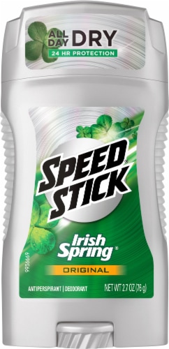 Speed Stick Irish Spring Men's Antiperspirant Deodorant, 2.7 oz