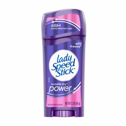 Lady Speed Stick Invisible Dry Power Antiperspirant Deodorant Wild Freesia Perspective: front
