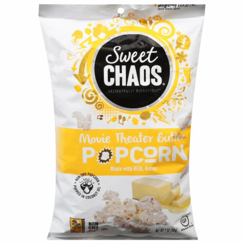 Sweet Chaos® Movie Theater Butter Popcorn Perspective: front