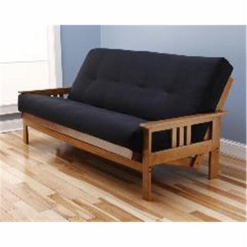 Kodiak Furniture Monterey Futon Frame with Fabric Mattress in