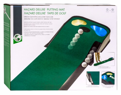 JEF World of Golf Hazard Deluxe™ Putting Mat with Ramp Perspective: front