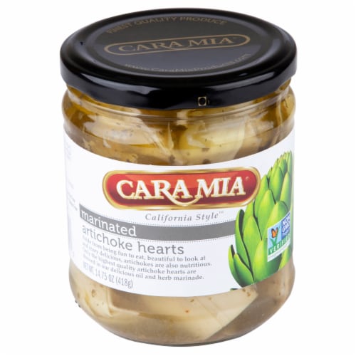 Cara Mia® Marinated Artichoke Hearts Perspective: front