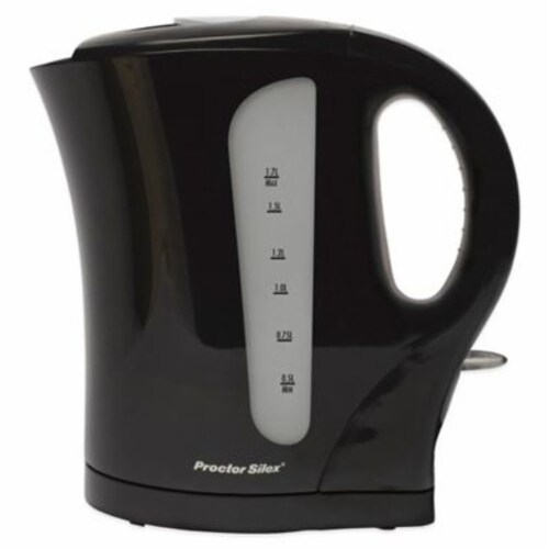 at Home Electric Tea Kettle, Black