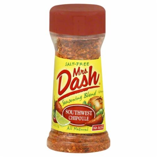 Mrs. Dash Southwest Chipotle Seasoning Blend Perspective: front
