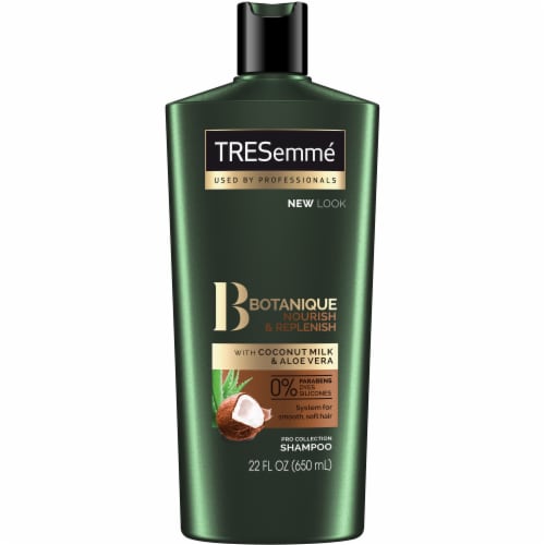 TRESemme Sulfate & Silicone-Free Botanique Coconut & Aloe Vera Shampoo Perspective: front