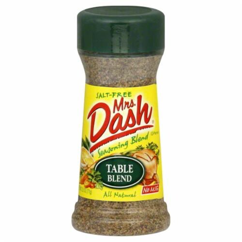 Mrs Dash Salt-Free Seasoning Table Blend, 1 Bottle - Fry's Food Stores