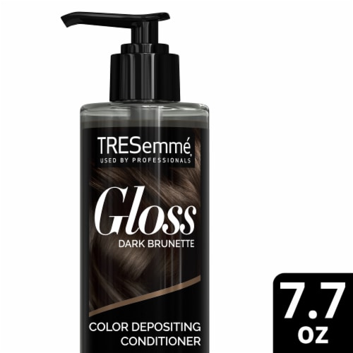 TRESemme® Gloss Dark Brunette Color Depositing Conditioner Perspective: front