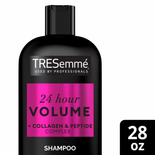 lære Detektiv klistermærke TRESemmé 24 Hour Volume Shampoo, 28 oz - Kroger