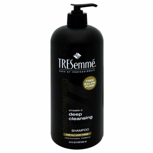 Tresemme Deep Clean Shampoo Perspective: front