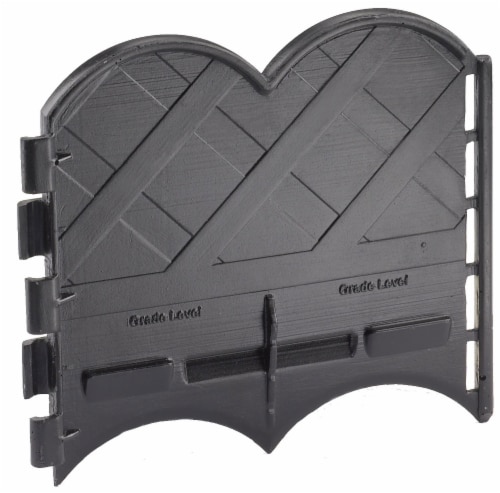 Valley View Pound In Edging - Black Perspective: front