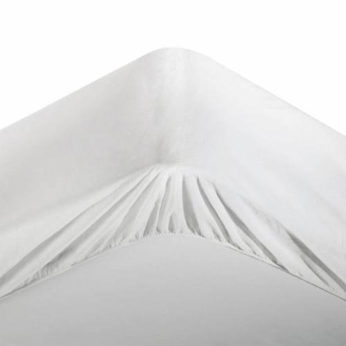 Rest Right Waterproof Mattress Protector - White Perspective: front