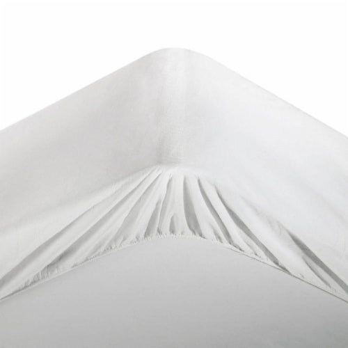 Rest Right Waterproof Mattress Protector - White Perspective: front