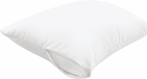 Rest Right 180 Thread Count Pima Cotton Pillow Protector - White Perspective: front