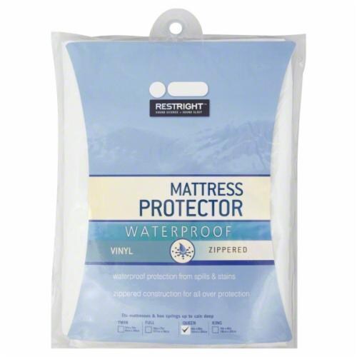 RestRight Vinyl Zippered Mattress Protector, Queen Fred Meyer